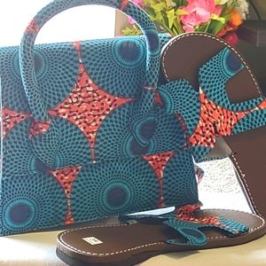 Sandals and bags set